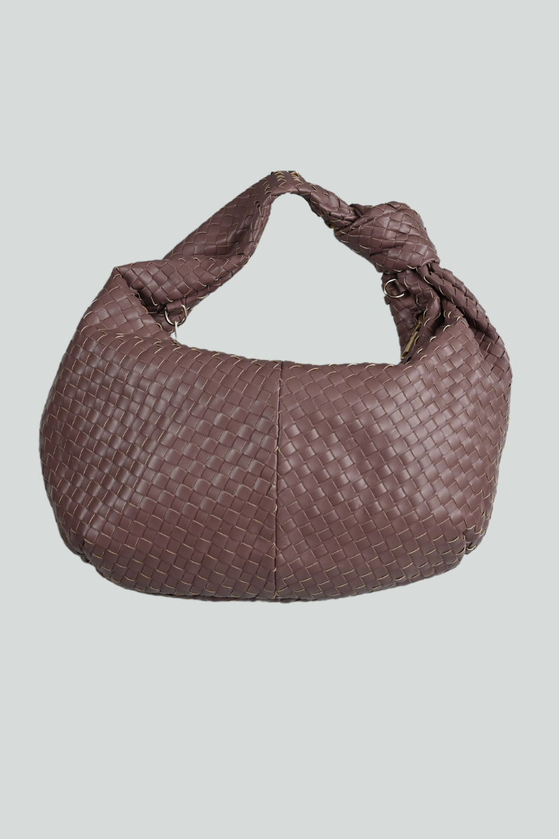 Nude tσαντα με αποσπομενο λουράκι ώμου