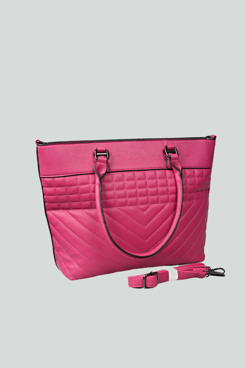 Τσάντα Φουξ με αποσπώμενο λουράκι ώμου